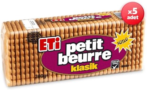 Eti Petit Beurre Bisküvi 5 x 200 g - Görsel 3