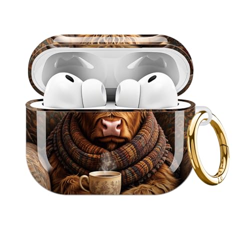 Coque AirPods Pro 3 motif vache pour protéger vos écouteurs
