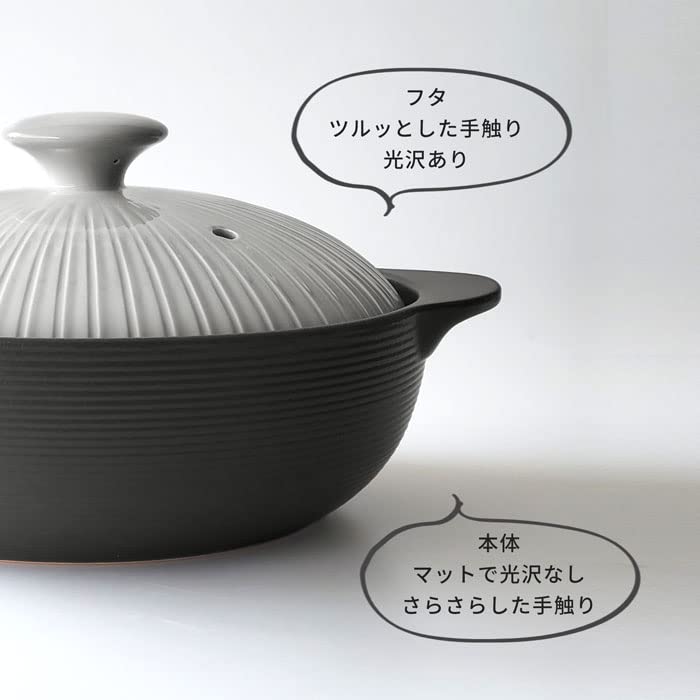 Amazon | 土鍋 ih対応 ミヤオ サーマテック ihガス兼用 直火両方 (9号 