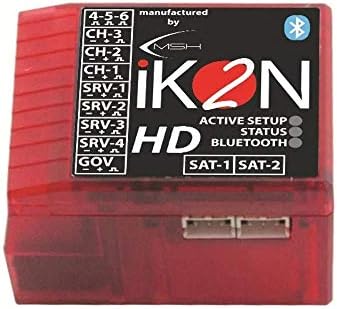iKON2 HD Flybarless System with Integrated Bluetooth Module - Micro USB Cable Not Included