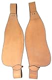 Showman Smooth Leather Replacement Fenders Pair (Light Oil)