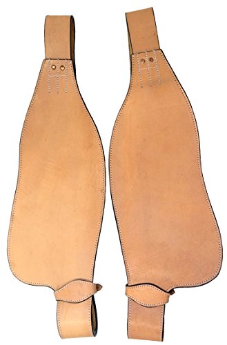 Showman Smooth Leather Replacement Fenders Pair (Light Oil)