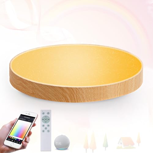 TAIGURAZ WF-MW LED V[OCg ؖڒ 6 ALEXAΉ Bluetooth Xs[J[ y VƖ 3800lm RGB F Rt 邳[ 铔  ^ Lb`ʏQKp