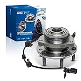 Detroit Axle - Front Wheel Bearing Hub for Chevy Trailblazer GMC Envoy Buick Rainier Isuzu Ascender Envoy XL XUV Bravada Saab 9-7X, Wheel Bearing and Hub Assembly Replacement