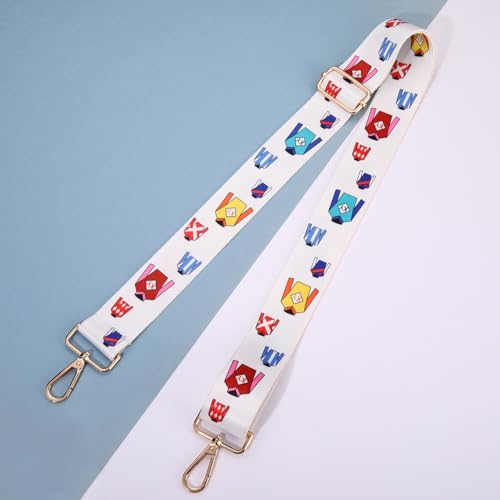 Image of Purse Strap Replacement Kentucky Derby Mother's Day Graduation Rainbow Pride Western Crossbody Shoulder Bag Straps