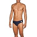 Arena Dynamo R Costume da Bagno Uomo, Costume Slip Mare e Piscina ad Asciugatura Rapida, Tessuto Maxfit Eco Resistente al Cloro e al Sale, Protezione UV UPF 50+