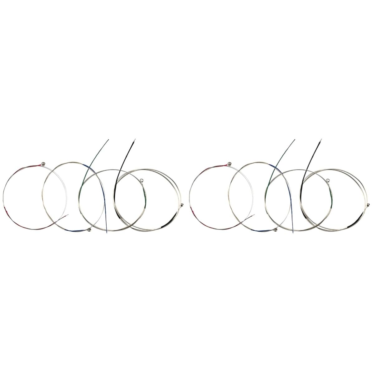 Totority 2 Sets Professional Viola Strings Replacement Set Metal Viola Strings for Violin