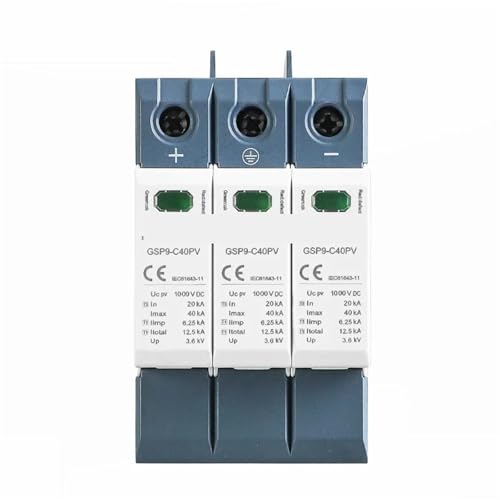 Parafoudre 3P SPD DC 1000V GSP9 avec capacité de décharge maximale 40KA