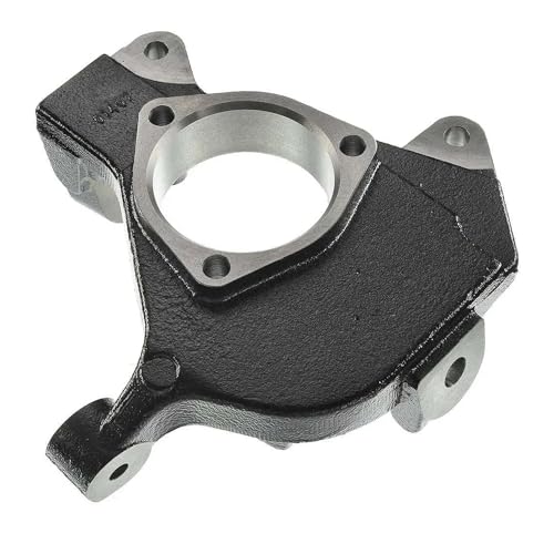 Image of Detroit Axle - Front Left Steering Knuckle for 1999-2006 Chevrolet Silverado 1500 GMC Sierra 1500, 2005-2007 Sierra Silverado 1500 HD, Yukon XL Suburban 1500 Tahoe Escalade EXT ESV Steering Knuckle