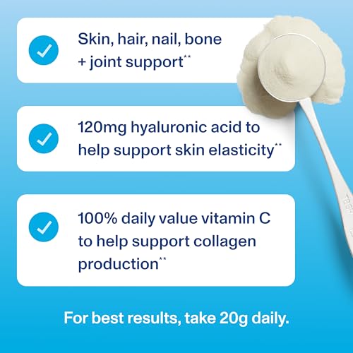 Vital Proteins Collagen Peptides Advanced with Hyaluronic Acid & Vitamin C, Unflavored, 12 Servings — view 7