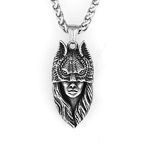 Catwoman Titan Stahl Anhänger Unisex Unisex Hip Hop Punk Edelstahl Anhänger Halskette Schmuck Kette Atemberaubendes Geschenk Für Einen Besonderen Moment Der Liebe Cover