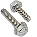 Price comparison product image 8, M8 x 40mm A2 Stainless Steel Hexagonal Flange Bolts - Flanged Hex 8mm Thread