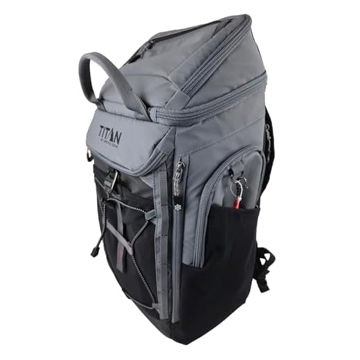 Best leak proof backpack cooler Titan Arctic Zone Insulated Backpack Cooler