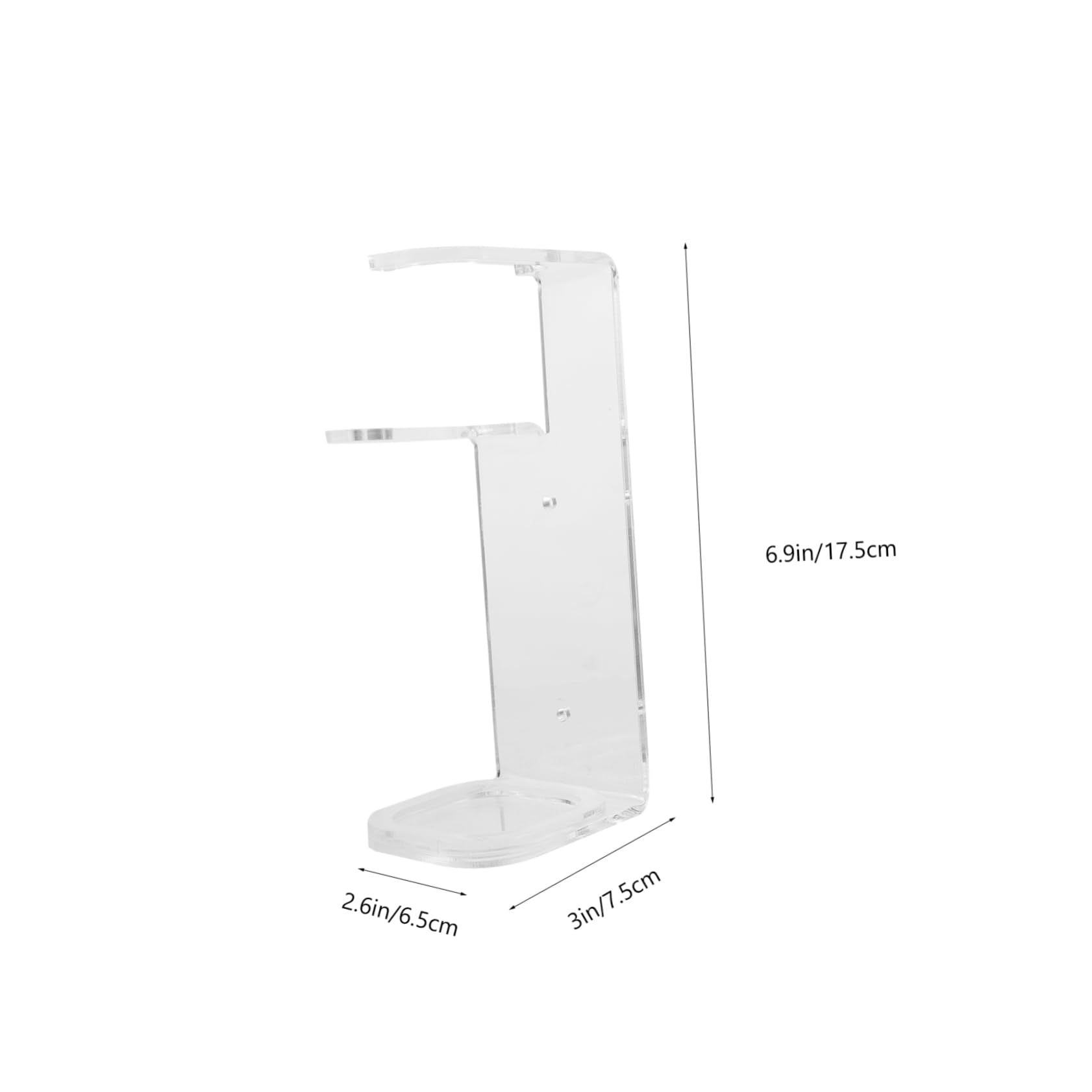 UPKOCH Sword Display Stand Wall Mount Acrylic Wand Holder Acrylic Sword Mount