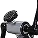 HOMCOM Mini Bicicleta Estática Pedaleador de Ejercicio Plegable con Resistencia Ajustable Entrenamiento...