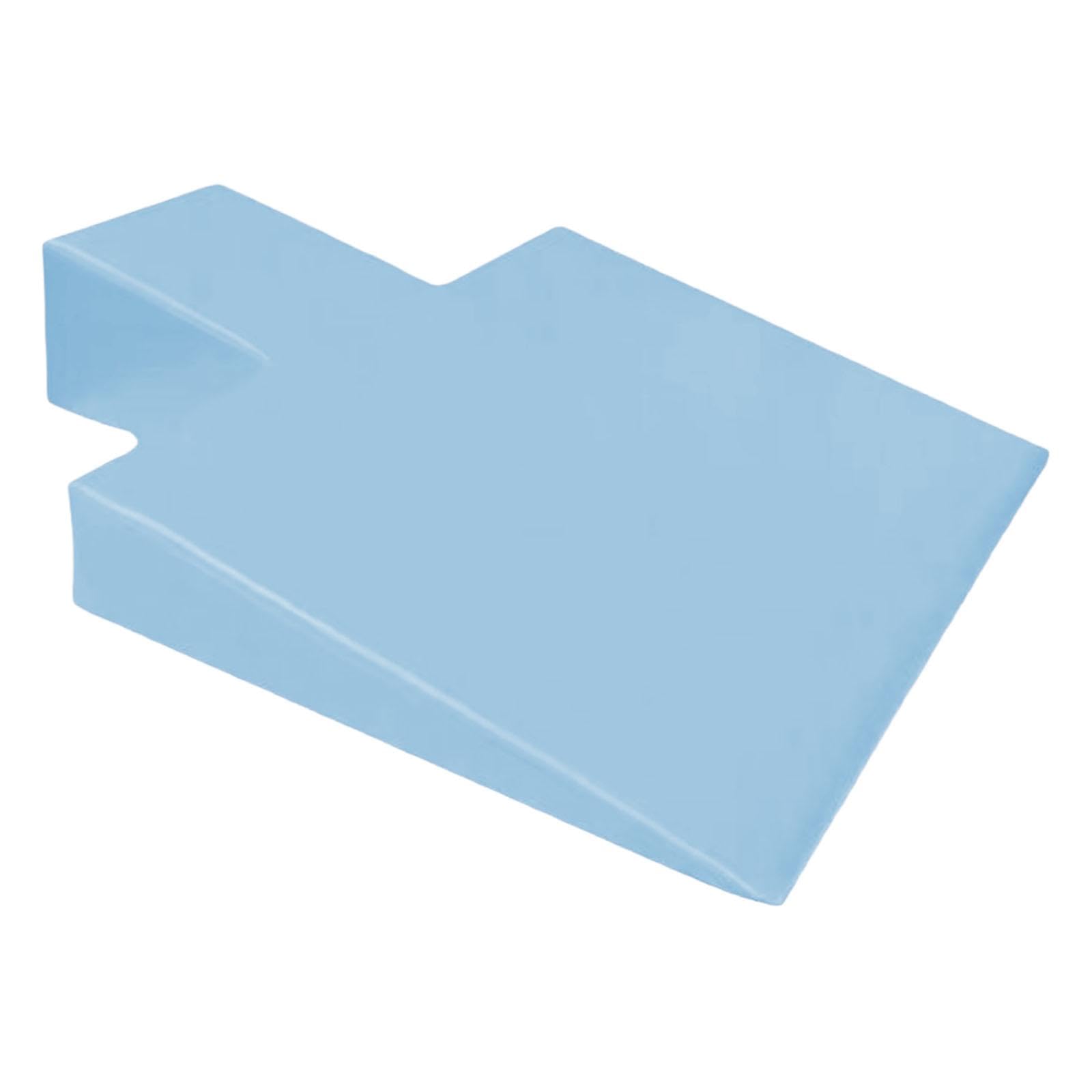 Baoblaze Pilates Refromer Upholstered Wedge Workout Pad Easy to Use Durability Professional Raises Block Comfortable Fitness Equipment, Blue