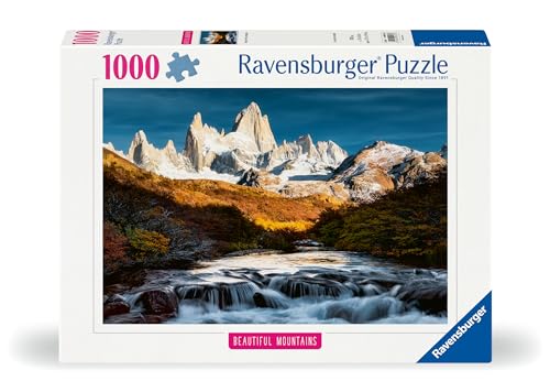Puzzle 1000 pièces : Le Fitz Roy Patagonie Ravensburger France - vue 6