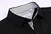 Alex Vando Mens Dress Shirts 4-Way Stretch Wrinkle Free Regular Fit Short Sleeve Men Button Down Shirt,Black,Large
