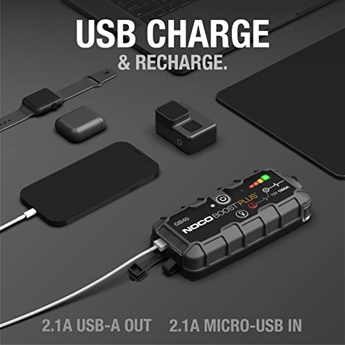 Noco GB40 1000A Ultrasafe Car Battery Jump Starter thumb #3