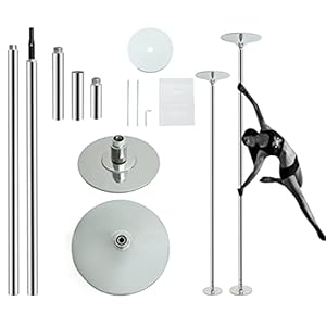 HBOKIT-Stripper-Pole-Spinning-and-Static-Dance-Pole-Portable-Removable-Dancer-Pole-Kit-for-Professionals-Beginners-Indoor-Fitness-Exercise-Club-Party-Pub HBOKIT Stripper Pole Spinning and Static Dance Pole Portable Removable Dancer Pole Kit for Home Club Party Pub Professionals Beginners Exercise