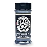 Charcoal Seasoning Dry BBQ Rub (5 oz.) Black Magic Charcoal Grill Seasoning Best for Briskets, BBQ Burger, Ribeyes, Pulled Pork, Beef Steaks, Pot Roast, and Grilled Fish