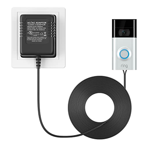18V Power Adapter for Ring Video Doorbells