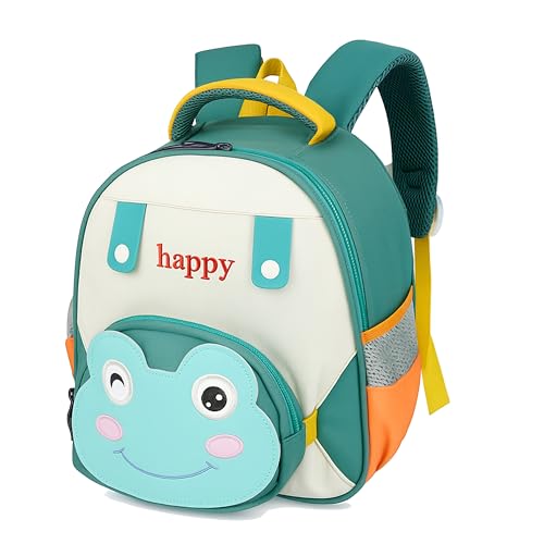 Image of Storite Kids Backpack for Boys & Girls 8L (3-6 Years) | Cute Crab Design Lightweight Toddler School Bag | Nursery & Preschool Cartoon Backpack with Front Pocket