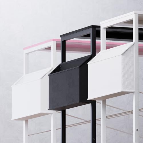 Image of Pamray 32 Inch Computer Desk for Small Spaces with Storage Bag, Home Office Work Desk with Headphone Hook, Small Office Desk Study Writing Table