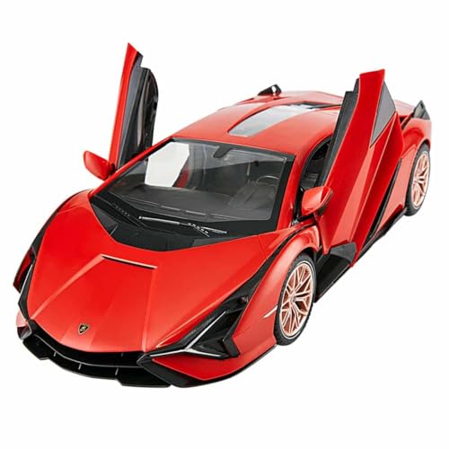 RASTAR RC Car 1/14 Scale 2.4Ghz Lamborghini Sian FKP 37 Radio Remote Control R/C Toy Car Model Vehicle (Red)