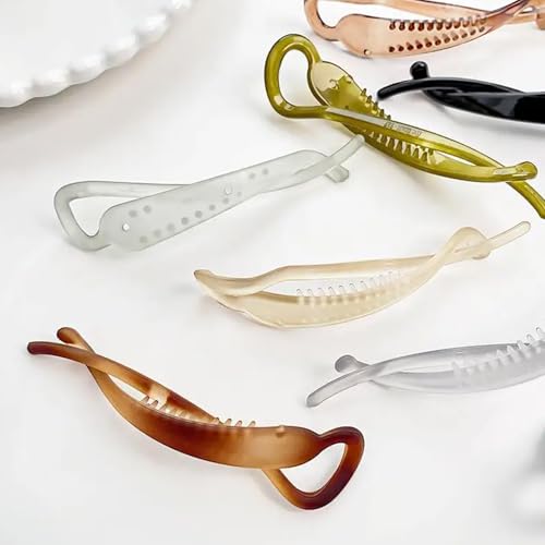 7 Piezas Pinzas Banana para Cabello Estilo Francesa miniatura 4