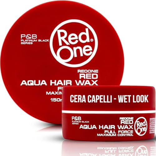RedOne Aqua Hair Wax Red Full Force – Cera Capelli