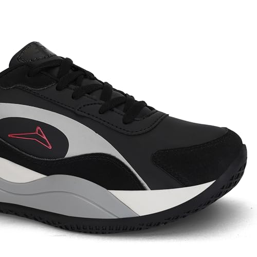 Image of JQR Dynamic Sports Shoe for Men | Rexin Upper | Shock Absorption | Nonslip | Lightweight & Comfortable | Stylish & Durable for Running, Gym, Walking, Jogging & Casual Use for Everyday Wear