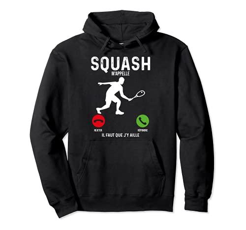 Squash Call Sport Idée Squash Ballsport Sweat à Capuche