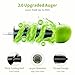 Aeitto Cold Press Juicer Machines, 3.6 Inch Wide Chute, Large Capacity, High Juice Yield, 2 Masticating Juicer Modes, Easy to Clean Slow Juicer for Vegetable and Fruit, Silver