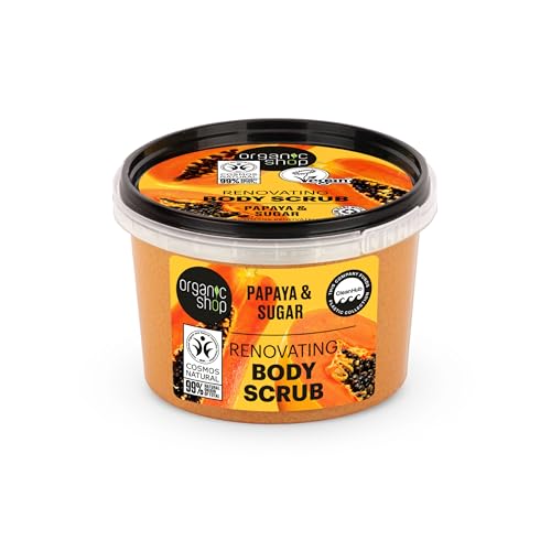 Organic Shop Lichaamsscrub natuurlijke sappige vrucht