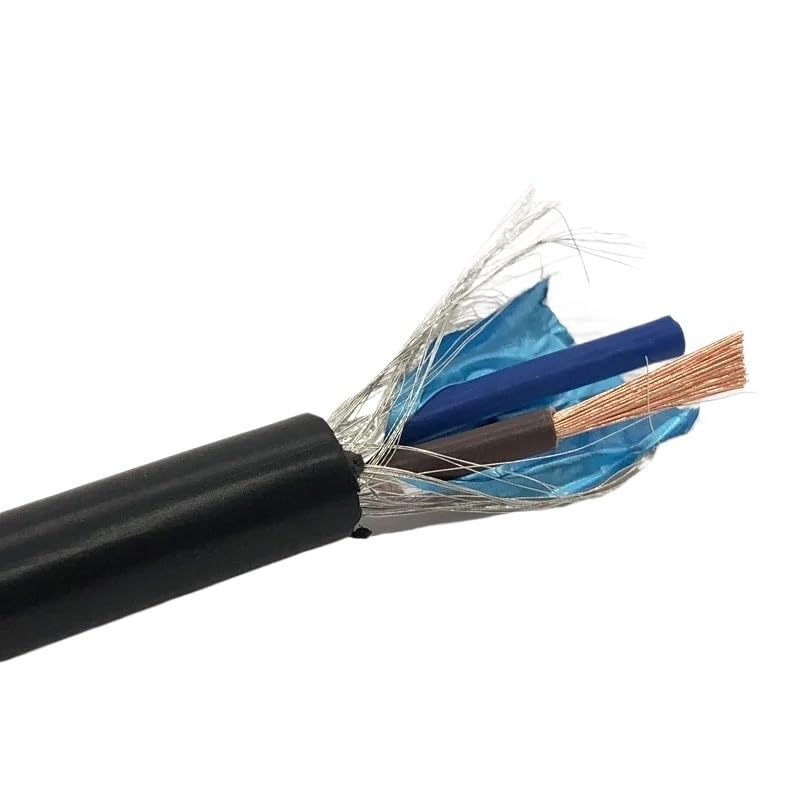 産業用ケーブル、 2芯シールドケーブル 耐干渉性 20AWG 18AWG 純銅 RVVPシールド線 16/14/26AWG 制御ケー
