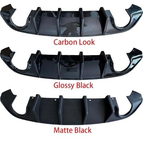 Diffuseur arrière SRT pour Dodge Charger 2015-2024 kit carrosserie base noir