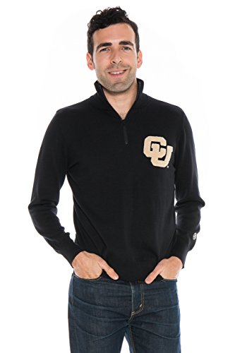 Alma Mater Men's NCAA Quarter Zip Sweater, XX-Large
