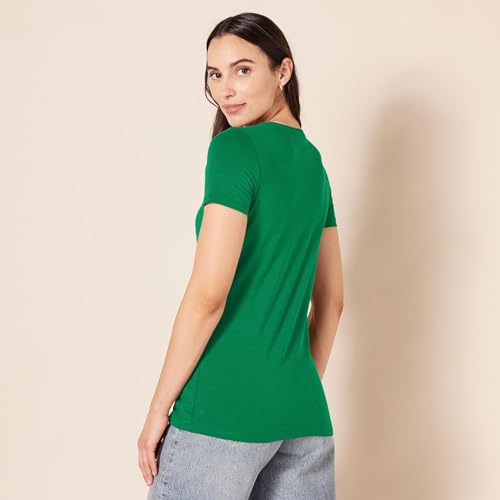 Image of Amazon Essentials Women's Regular-Fit Short-Sleeve Crewneck T-Shirt, Multipacks