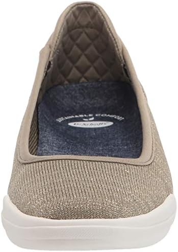 Dr. Scholl's Shoes Women's Rise Ballet Flat, Sage Green Knit, 8.5 | Image 1