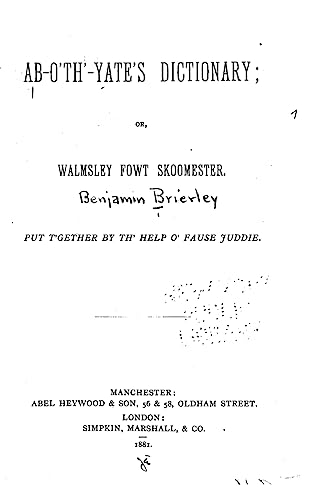 Ab-O'th'-Yates Dictionary,