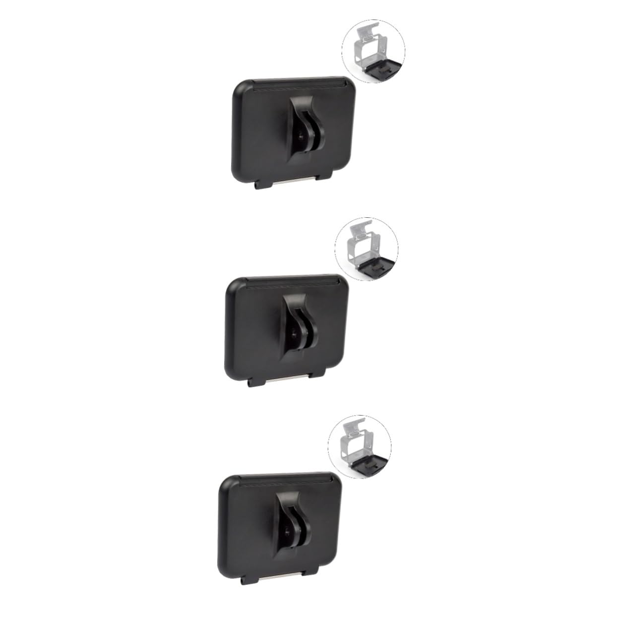 OSALADI 3pezzi Custodia Protettiva Per Shell Frame Con Porta Posteriore Accessori Per Fotocamera Leggeri e Compatti Design Sottile e Resistente Ai Graffi
