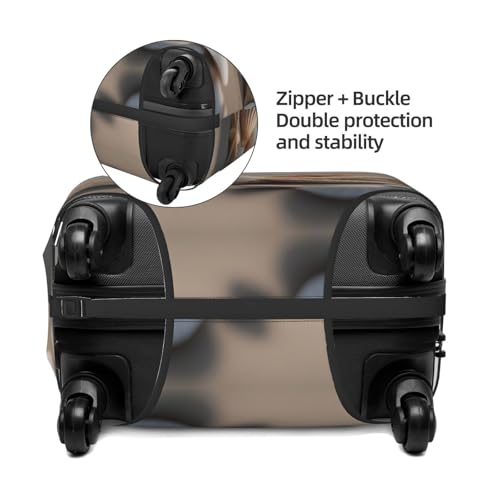 Seashell Starfish Print Luggage Suitcase Cover Protector Luggage Washable Covers With Concealed Zipper4