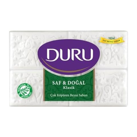 Duru Pure and Natural Bar Soap, Classic, 24.69 Ounce Cover