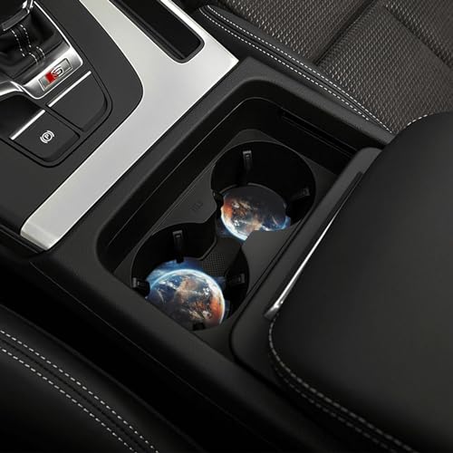 Portavasos para auto 2 unidades negro universal miniatura 6