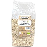 Oltresole, Riso Carnaroli Integrale Biologico 1 Kg, Riso Italiano Integrale a Grano Lungo, Ricco di Fibre, Chicchi Compatti e Strutturati, Ideale per Insalate, Bowl e Piatti Unici