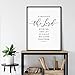 1Pcs Canvas Wall Poster Psalm 34 KJV Bible Verse Quote Christian Wall Art Decor Scripture Gift Canvas Wall Art Living Room Bedroom Home Wall Decor Idea Gift No Frame Canvas Core 12x20inchesx1pcs