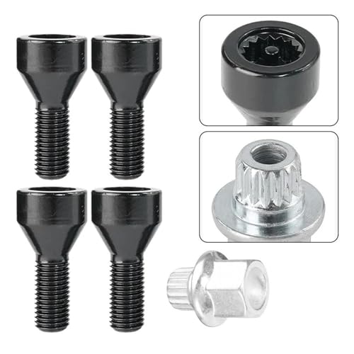 Pernos rueda coche M12x1,5 tuercas tornillo buje neumático Serie 5 6 5