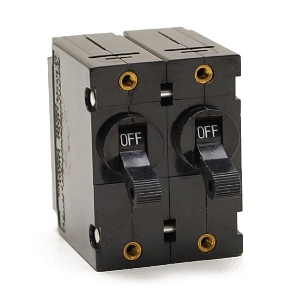 Carling Boat Circuit Breaker AA2-X0-00-911-XD1-C | 15A 2 Pole 2 Throw
