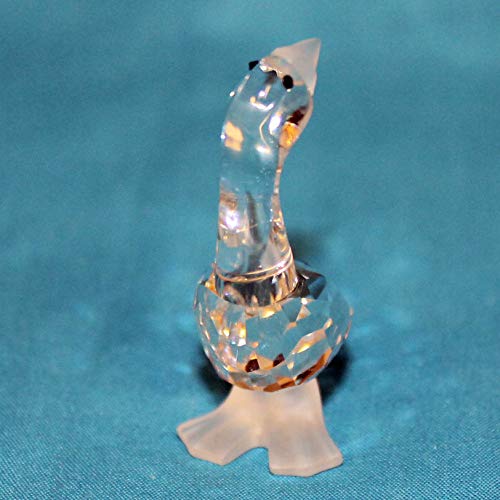 1999年廃盤品 オーストリア製◆スワロフスキー『鳥 Gosling Dick』 Amazon.com: Swarovski Silver Crystal Dick Gosling Retired
